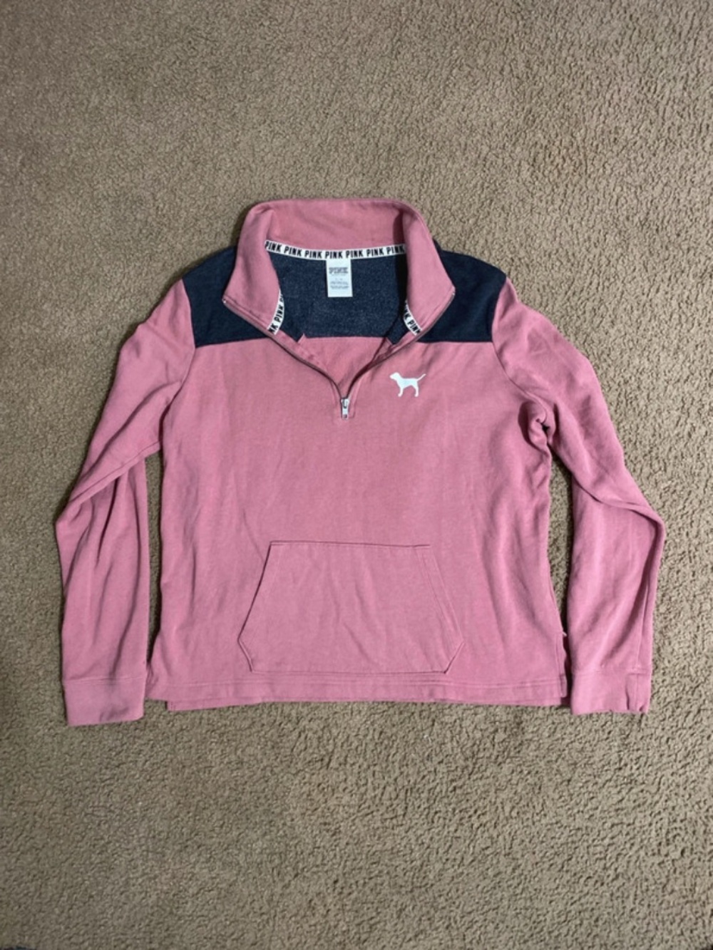 Victoria’s Secret PINK Quarter Zip Pullover